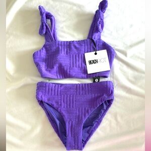Beach Riot KIDS Little Stella Two Piece Terry Bikini